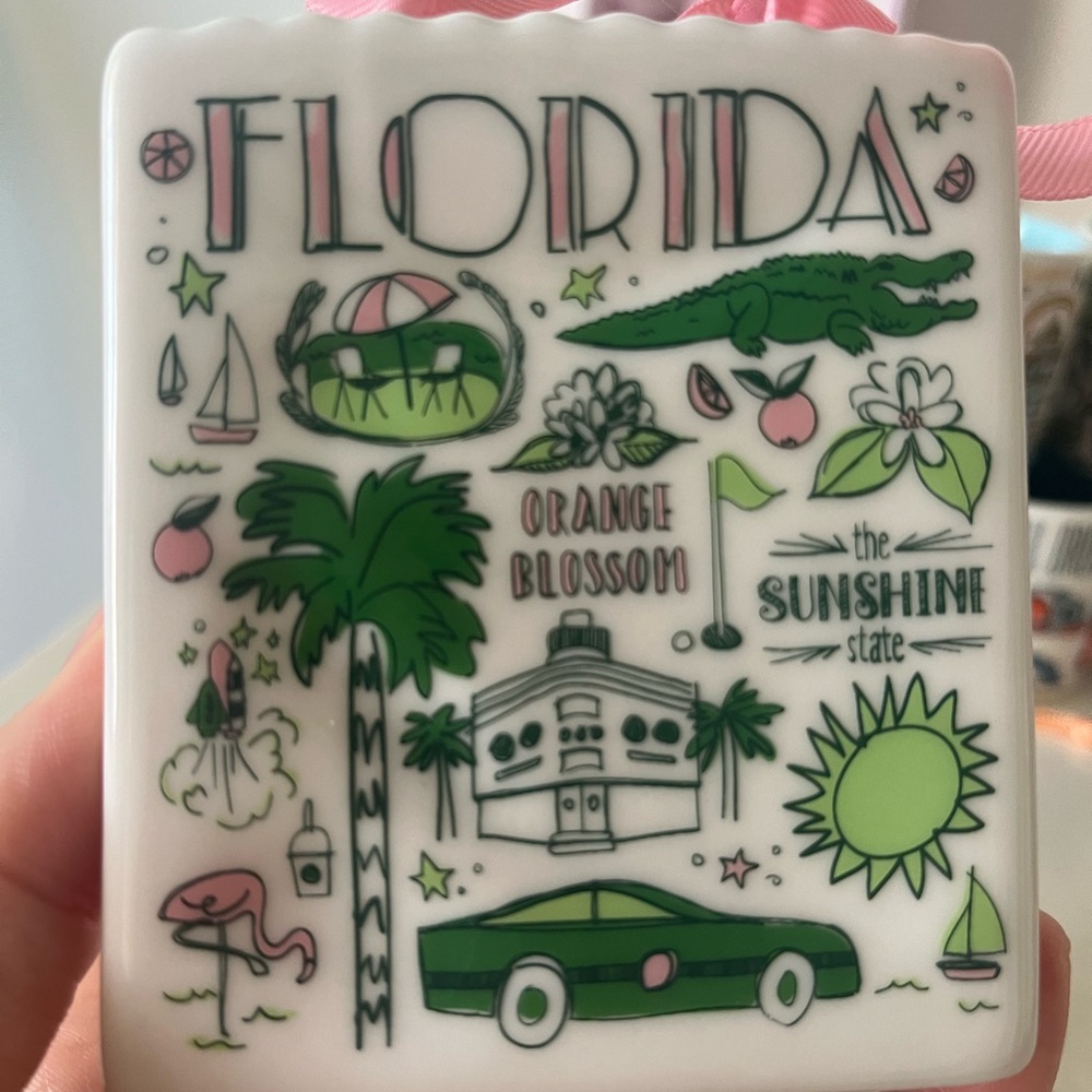 Starbucks Florida Ornaments